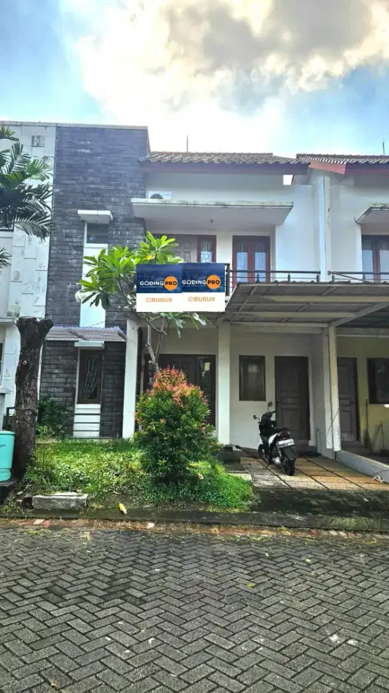Dijual Rumah 2lt Di Raffles Hills, Depan Taman