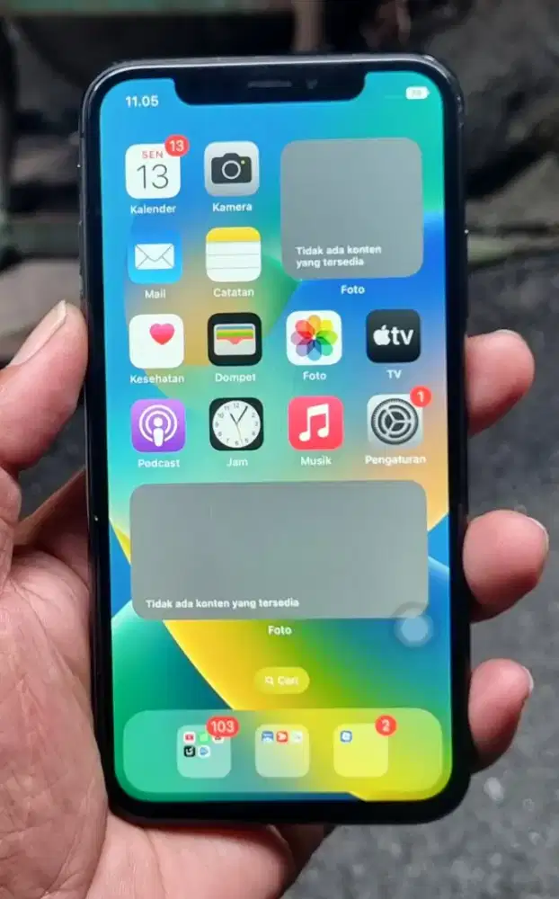 Iphone x 64gb unit kabel data