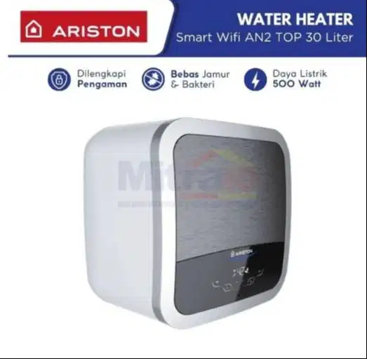 Ariston Water Heater Smart Wifi AN2 Top 30 Liter