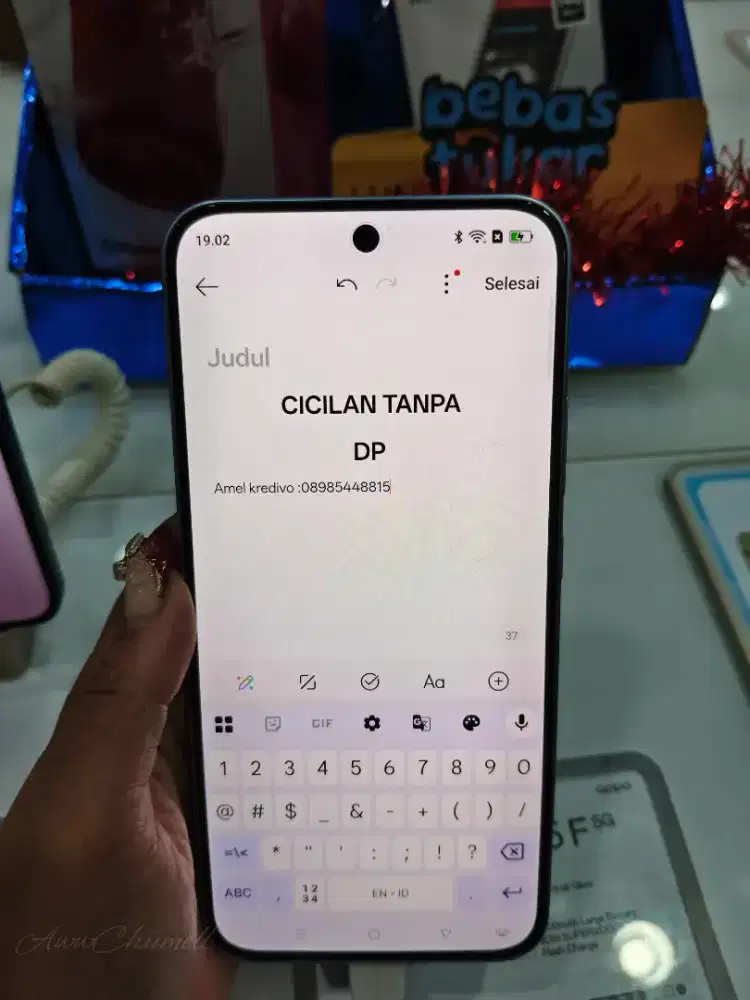 OPPO RENO 15F CICILAN 0%
