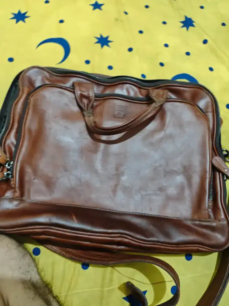 Jual tas slempang kulit asli pria