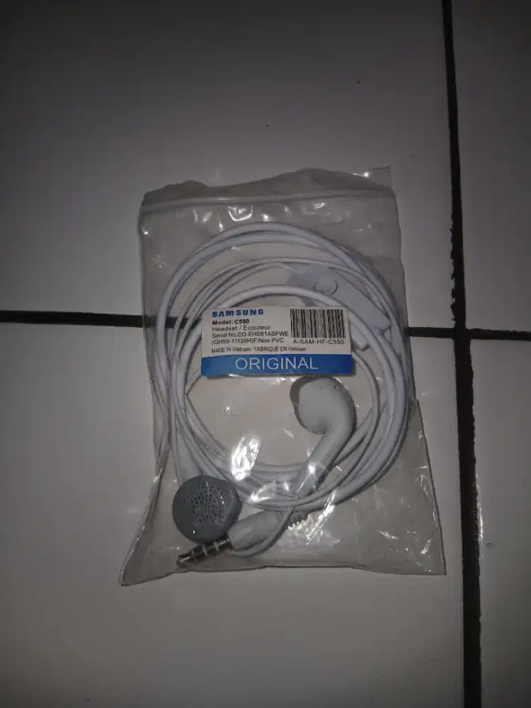 Dijual Headseat Kabel Merk Samsung