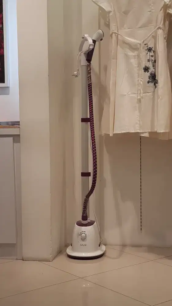 Salav setrika uap steamer purple 1.7 liter, bagus no minus