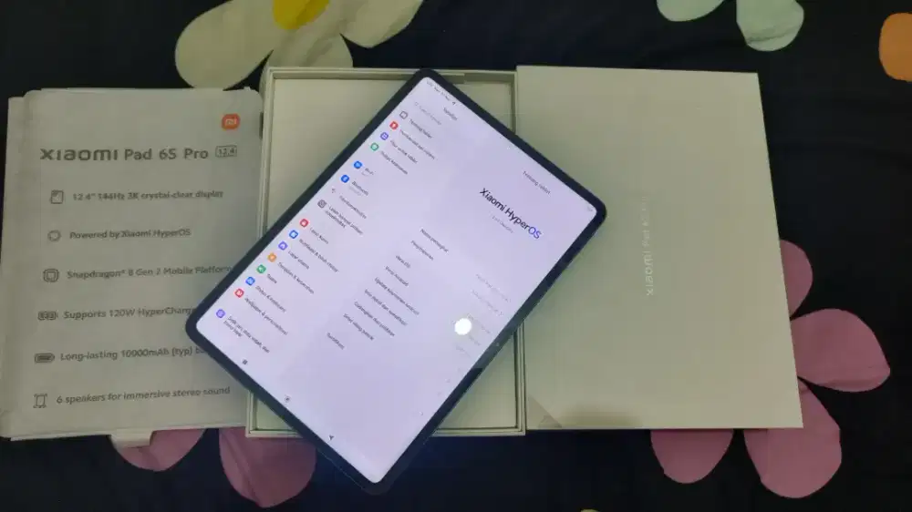 Mi pad 6s pro 8/256 fulset resmi