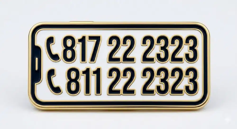 Nomor Cantik 10 Digit Pasangan XL Halo