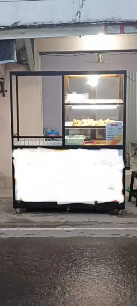 Dijual Rombong ayam tepung