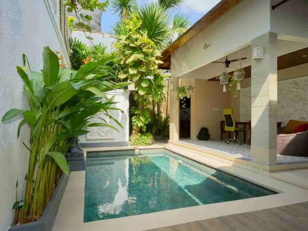 JUAL 3 UNIT VILLA KAWASAN UMALAS BUMBAK NEAR CANGGU KUTA UTARA BALI