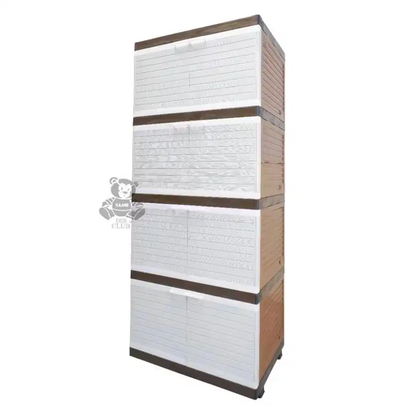 Lemari Baju 4 Susun Jumbo Plastik