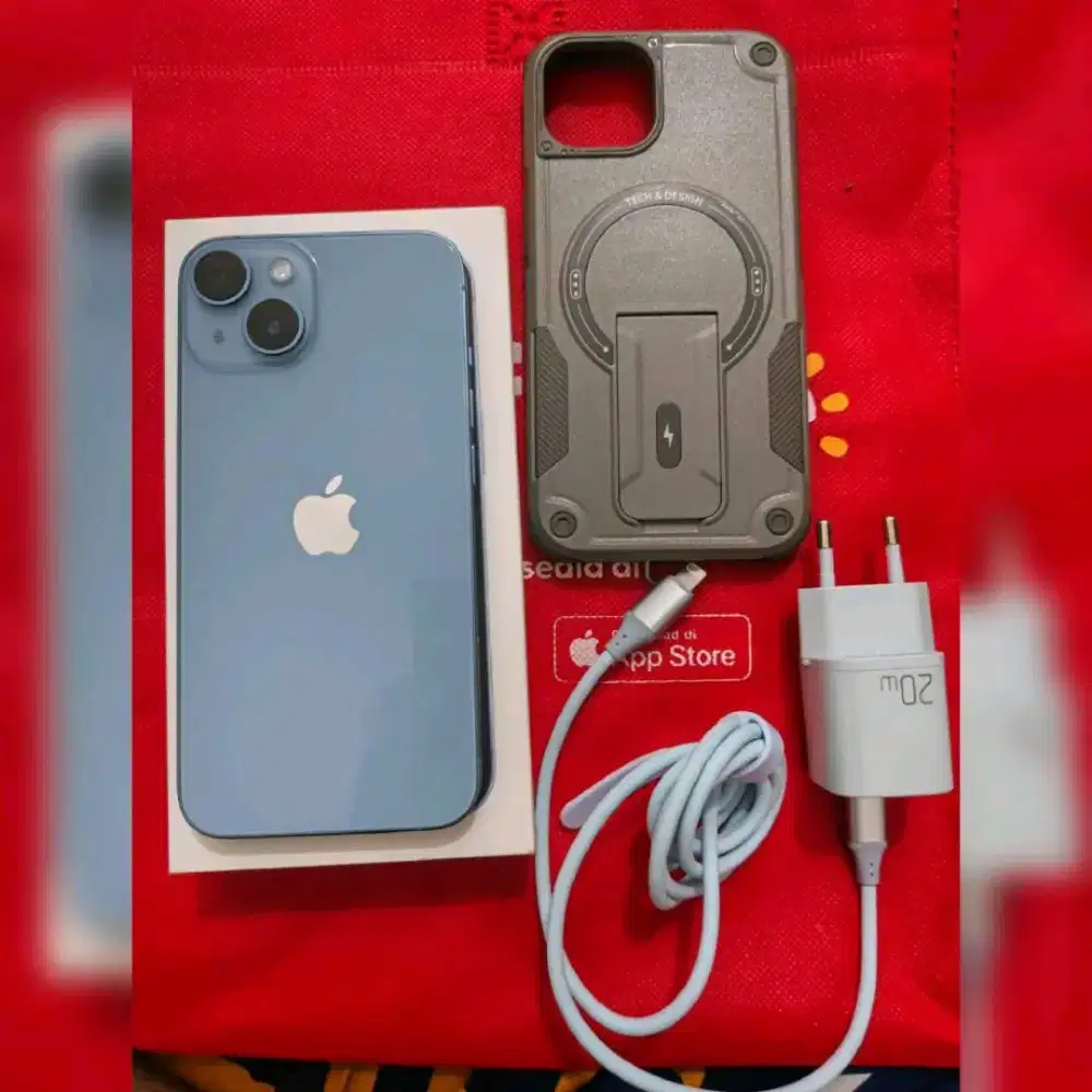 Iphone 14 128 - blue - garansi resmi
