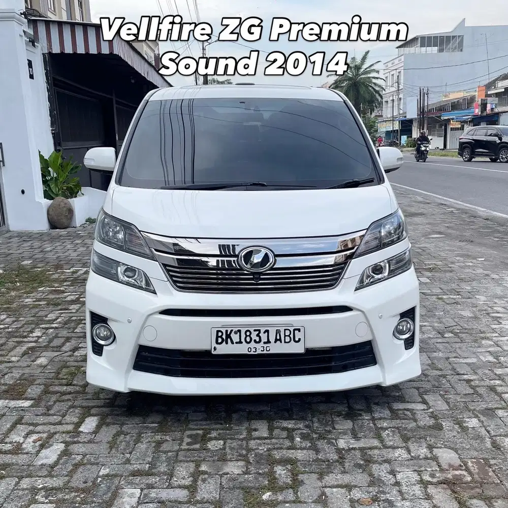 Toyota Vellfire 2014 Bensin