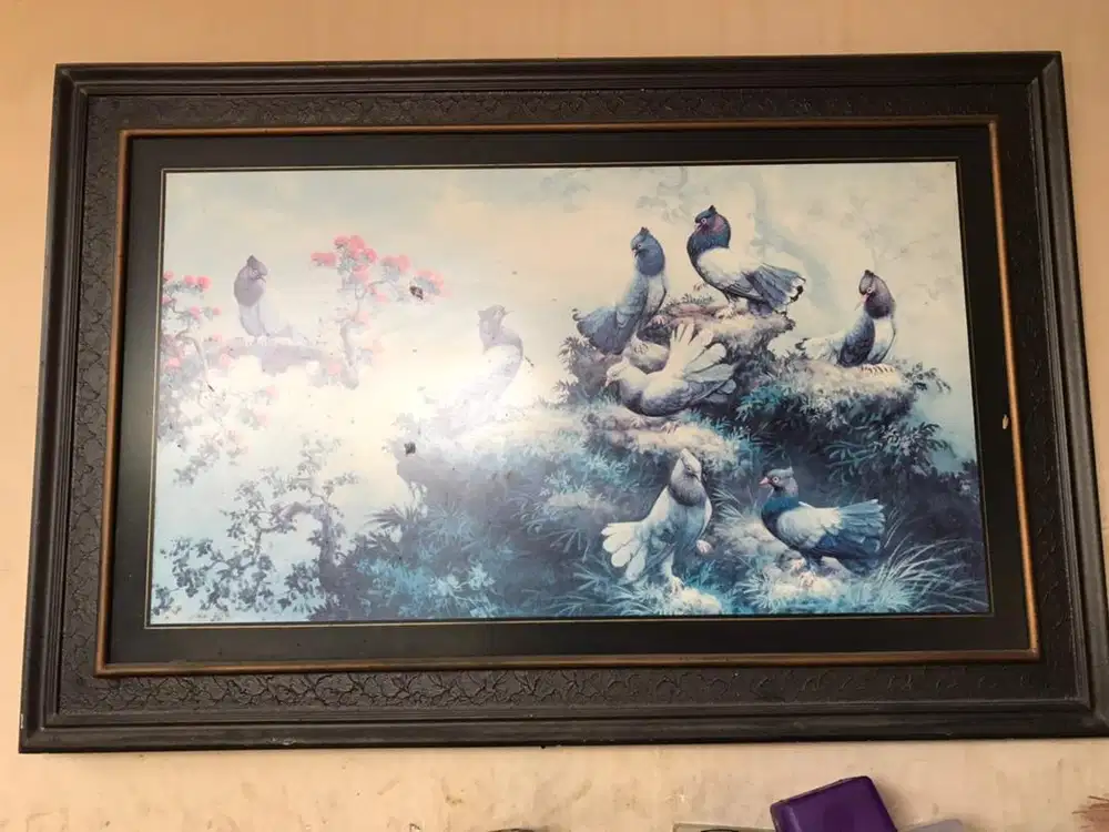 Murah Figura Gambar cetak ukuran 1 X 1 m lbh