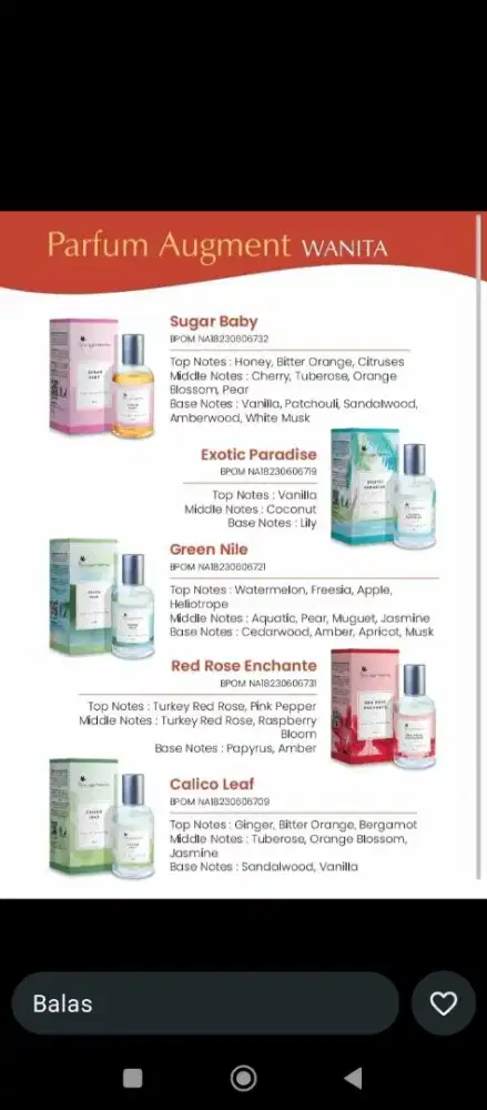 Perfume cewek Dan cowok