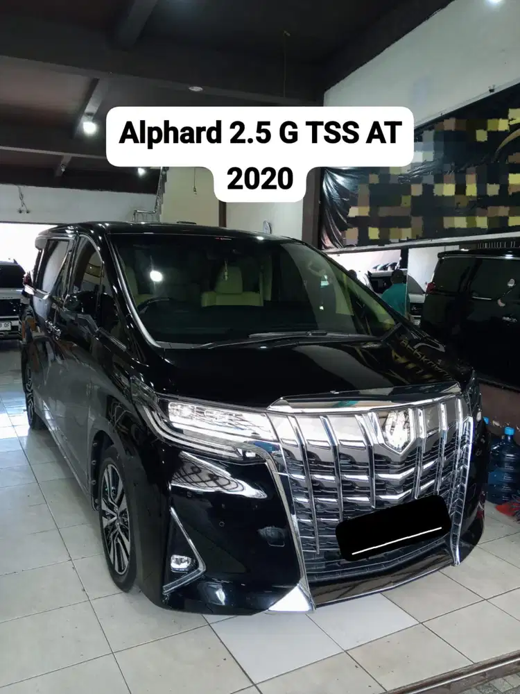 Alphard 2.5 G Bensin TSS AT 2020 , [Km 22 ribuan]