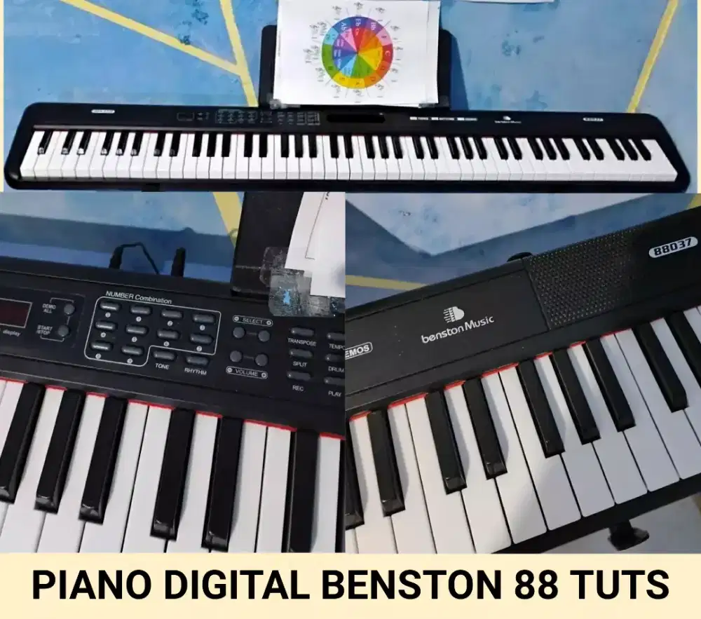 Piano Benston 88 Tuts praktis cocok buat belajar anak/konser