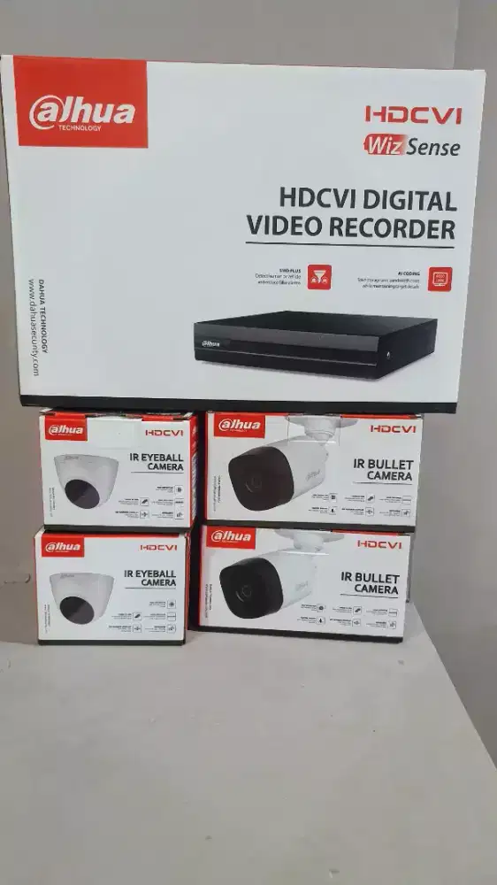 Paket cctv murah dahua full hd jamin jernih gratis pasang