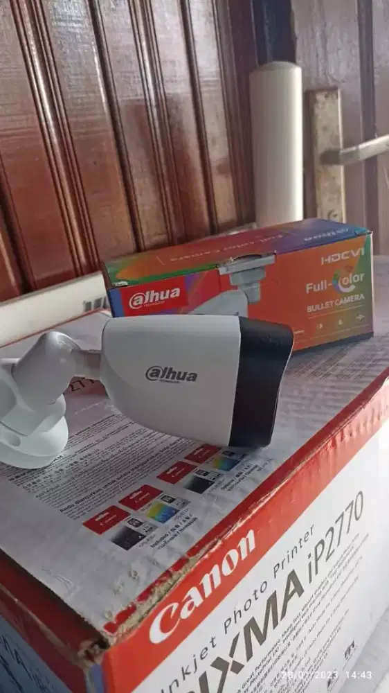 Paket cctv murah dahua full color malam tetap berwarna