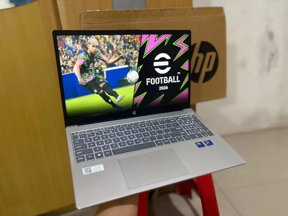 Laptop desain core ultra 7 fullset garansi aktif