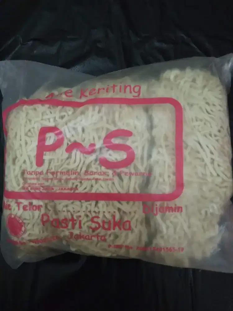 Mie kriting PS (Pasti-Suka)