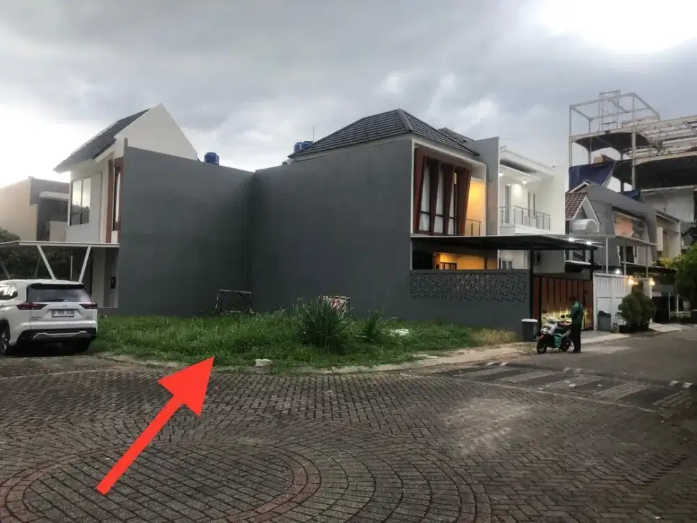 Tanah Metland Puri Cipondoh Tangerang 10x11m (108m), hoek, jalan lebar, murah