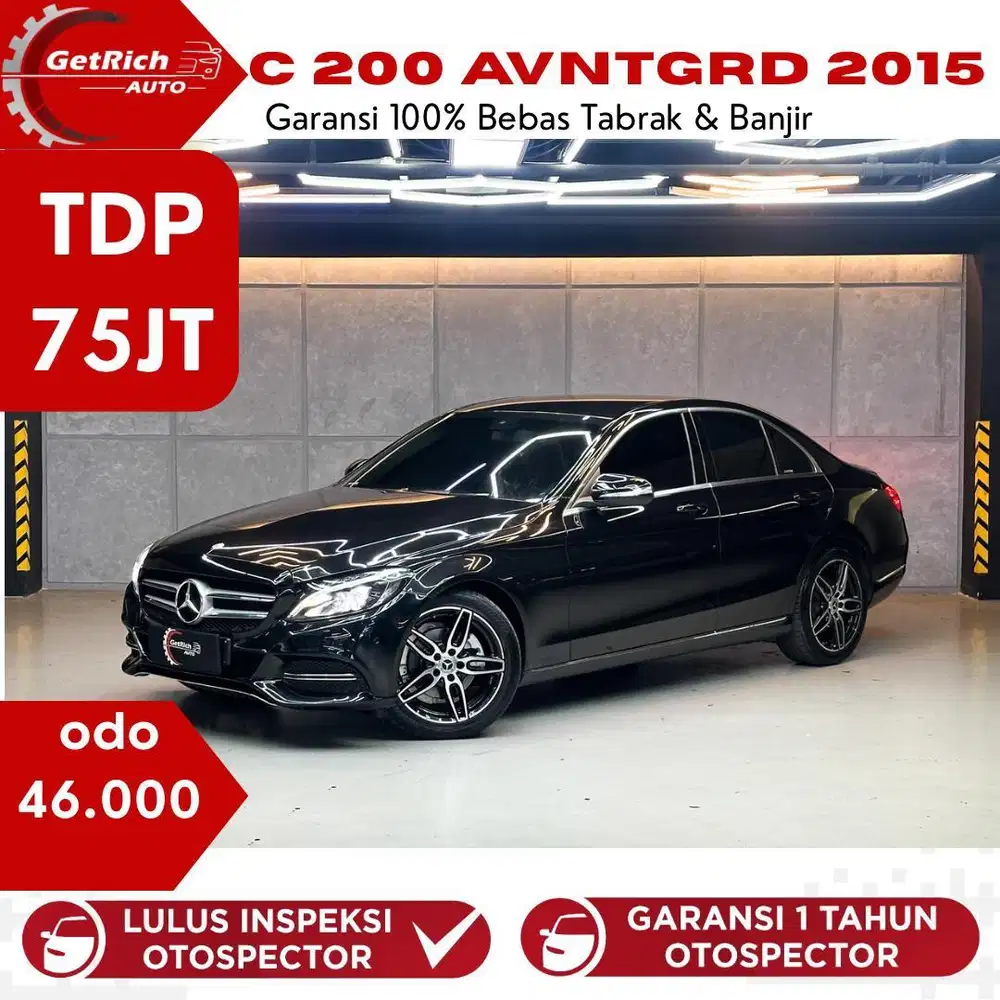 Hitam Odo 40Rb!!! Mercedes Benz C200 Avantgarde 2015