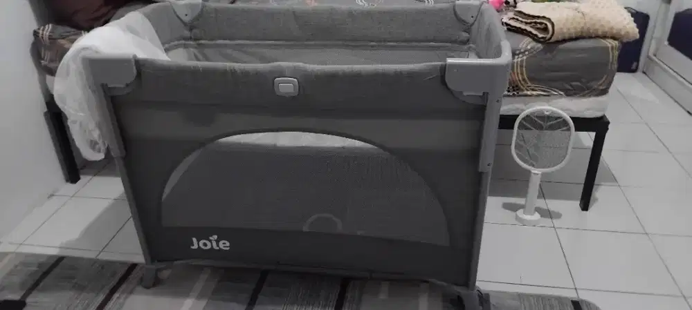 Joie Kubbie Sleep foggie grey