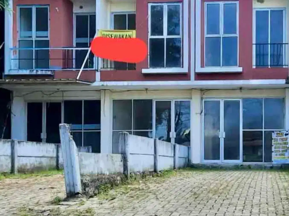 Ruko Disewakan Cisauk 2 Lantai Murah Bisa 3 Unit Gandeng / Satuan