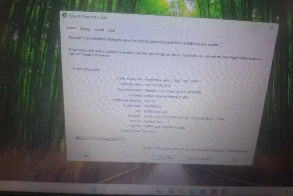 LENOVO THINKPAD L380 (2nd)