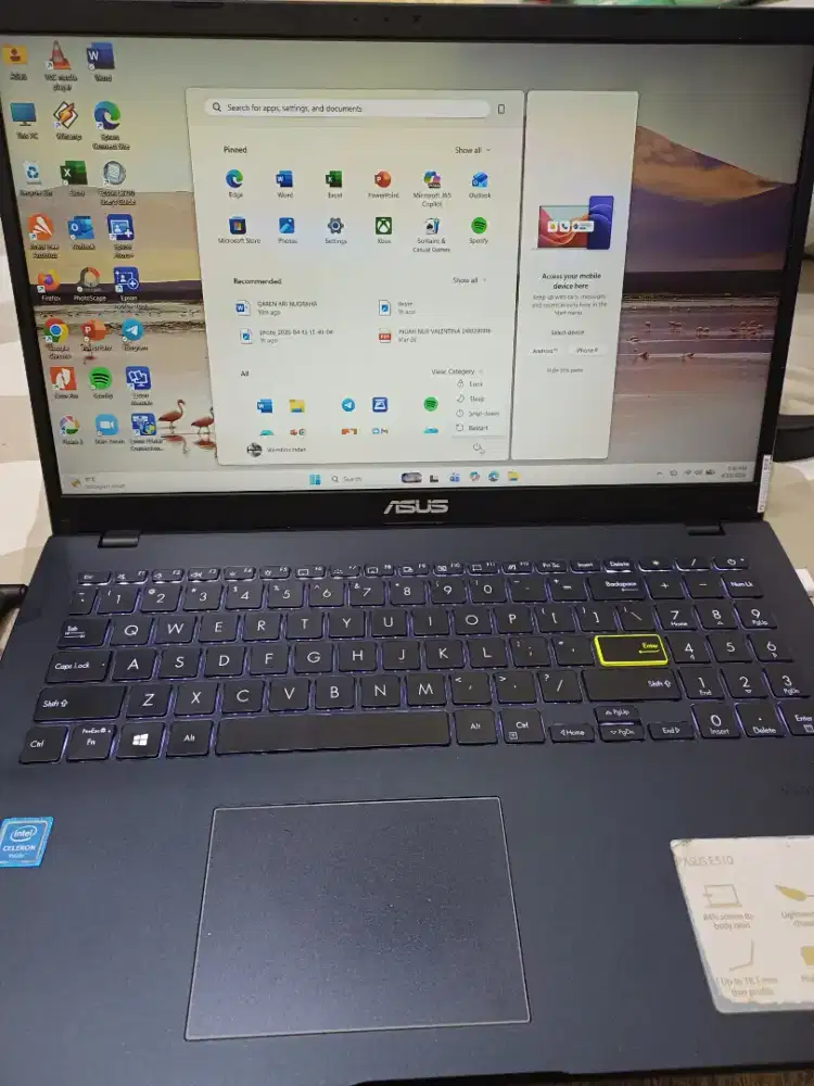 Laptop Asus E510