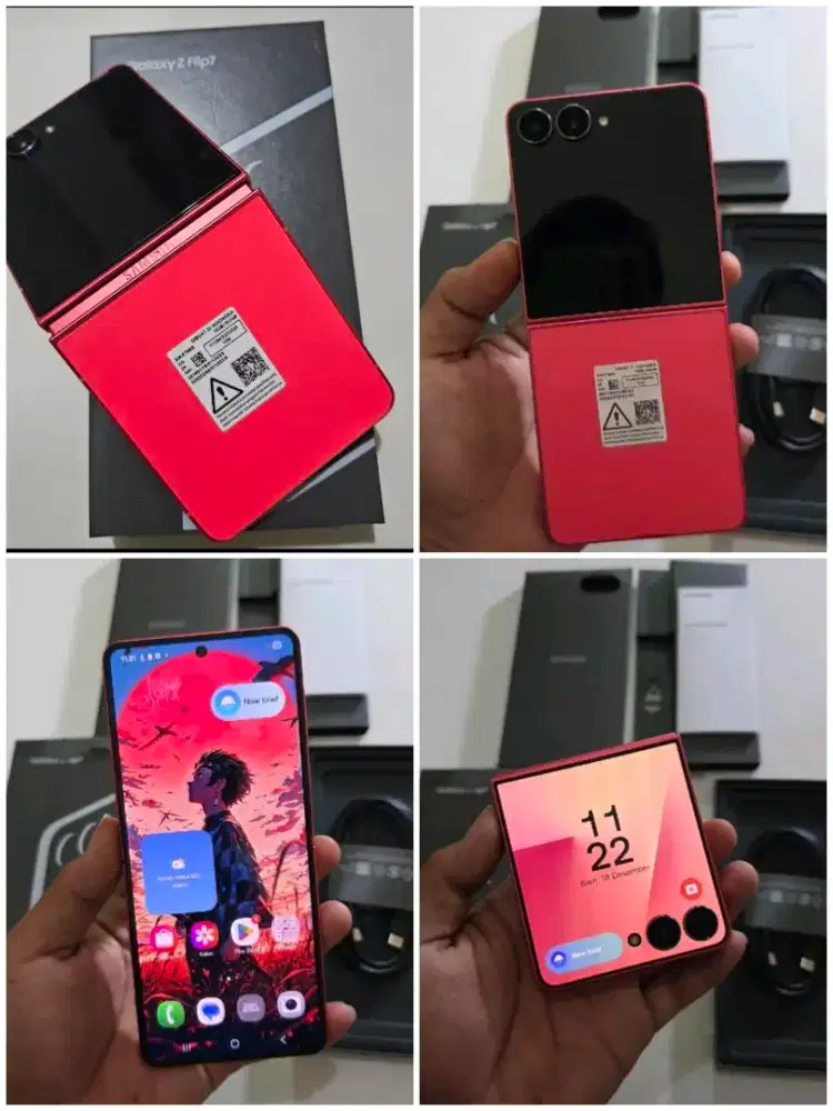 samsung z plif 7 12/256 sein samsung resmi fullset