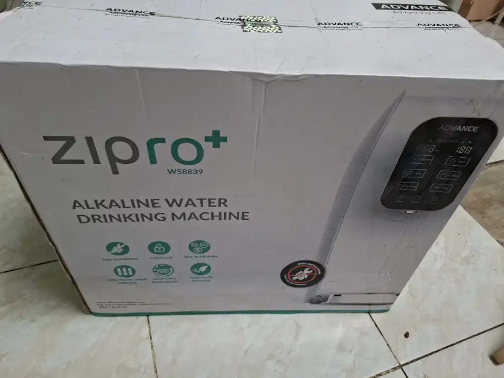 ADVANCE - Reverse Osmosis  Zipro Plus Water Purifier - Filter Air