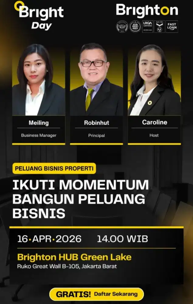 Lowongan Partner Bisnis ( Agen property)