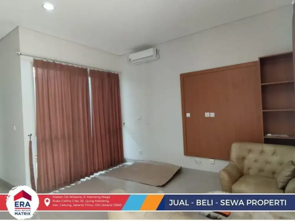 Jual & Sewa Rumah Siap Huni Lebar 8 renov furnish di Cluster Missisippi Jakarta Garden City (JGC) Cakung Jakarta Timur