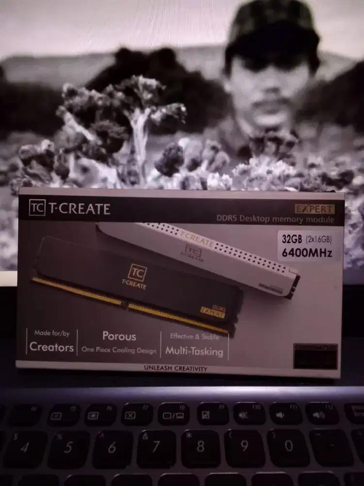 ‎T-create expert Ddr5 desktop memory module 32GB (2x16gb) 6400mhz
‎