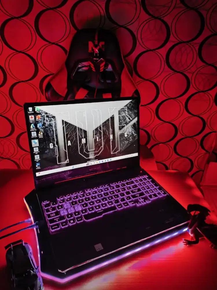 Laptop Gaming ASUS TUF F15 RAM 8 GB/SSD 512GB NVIDIA RTX 3050 LIKE NEW