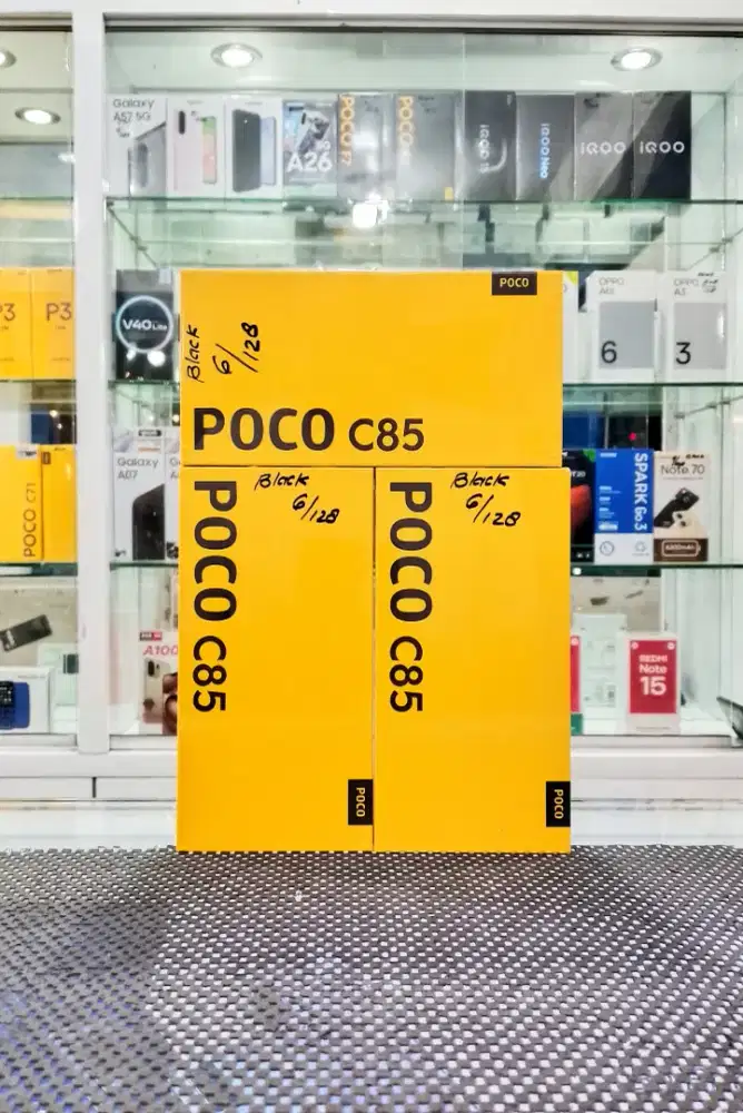 BARU..POCO C85 RAM 6+6/128 SEGEL/GARANSI RESMI.