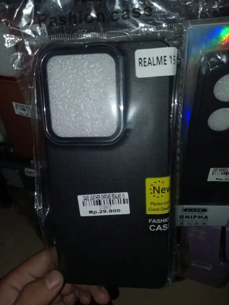 CASE LEATHER CHROME REALME 15 ATLANTIS DAHSYAT
