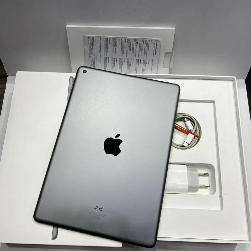 ipad gen 9 64gb wifi resmi ibox mulus like new fullet original