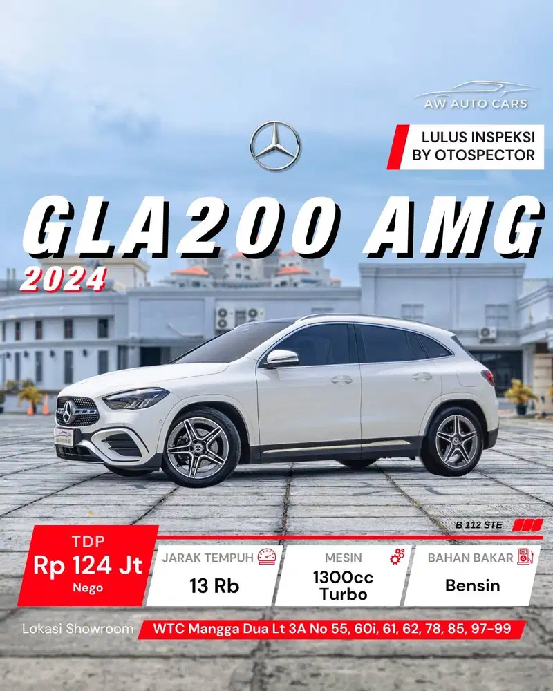 GLA200 AMG 2024 Facelift GLA 200 GLA35 mdl 2023 2025