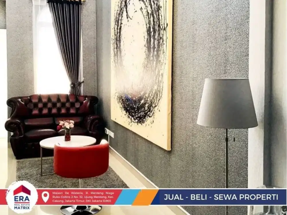 Jual Rumah Impian dengan Desain Modern, Lokasi Strategis, Di Cluster Laseine Jakarta Garden City ( JGC ) Cakung Jakarta Timur