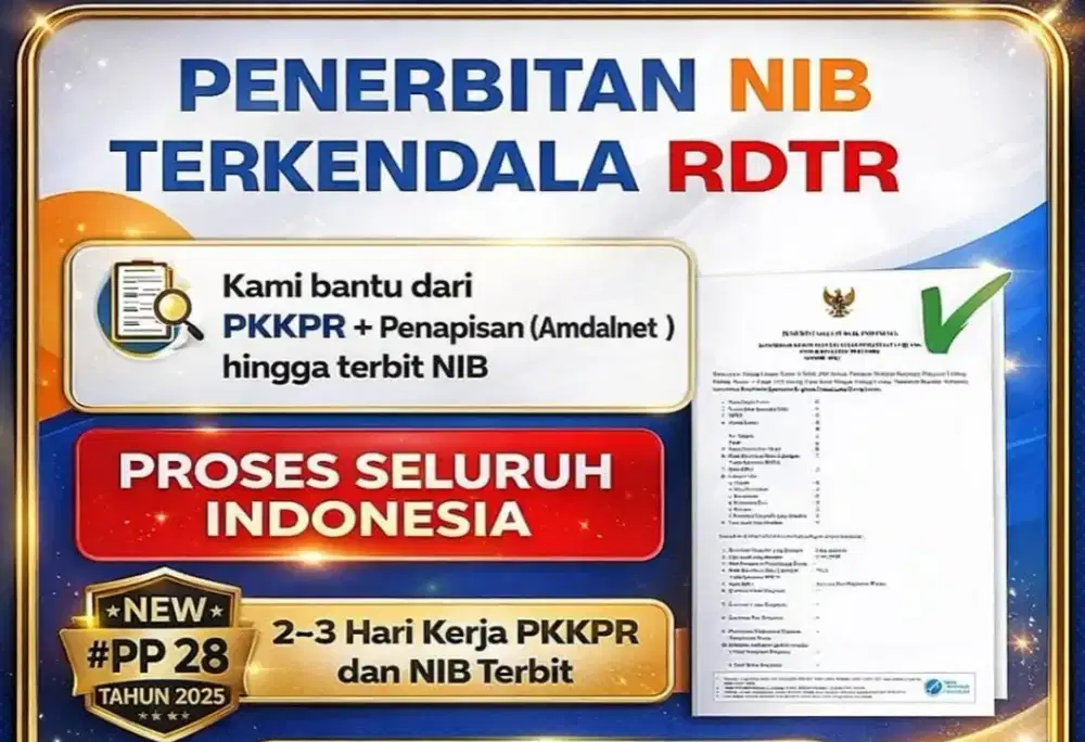 Jasa perizinan termurah dan supercepat seindonesia raya