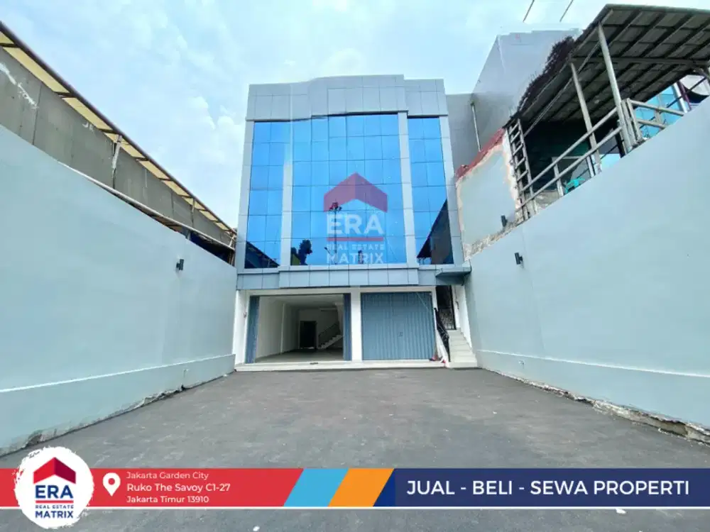 Ruko 3,5 Lantai Pinggir Jalan Lokasi Strategis di Jatiwaringin Bekasi
