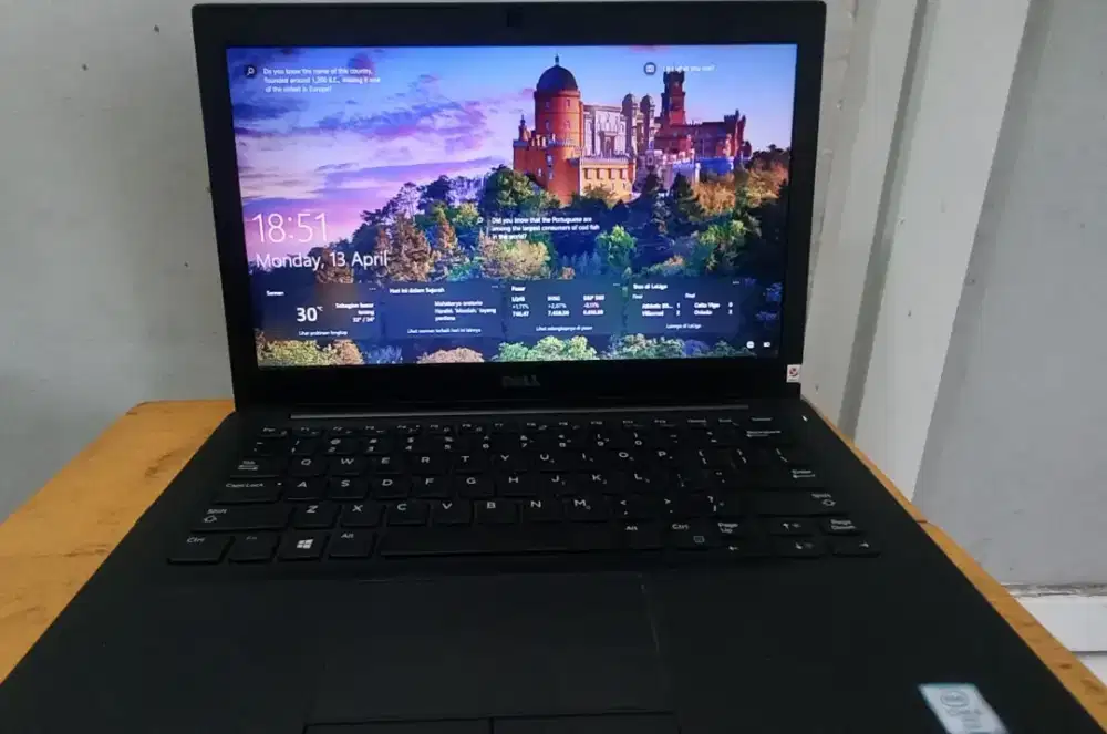 Laptop Bisnis Dell Latitude 7280 i5 Ram 8GB SSD 256GB