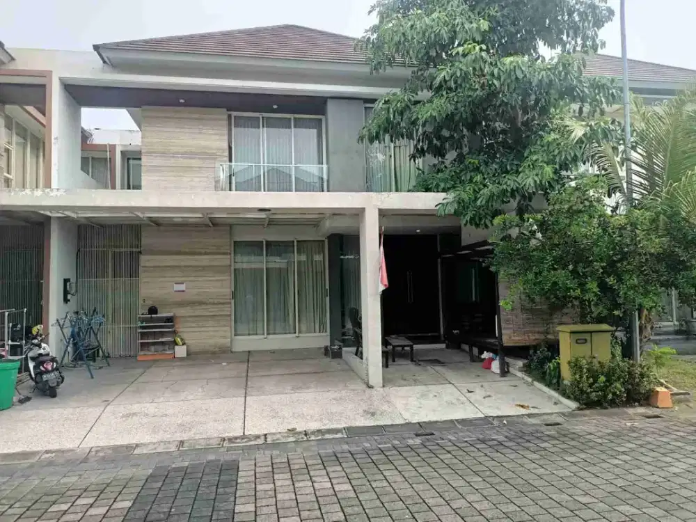 Dijual via lelang rumah di wisata bukit mas cluster grand palais Wiyung Surabaya