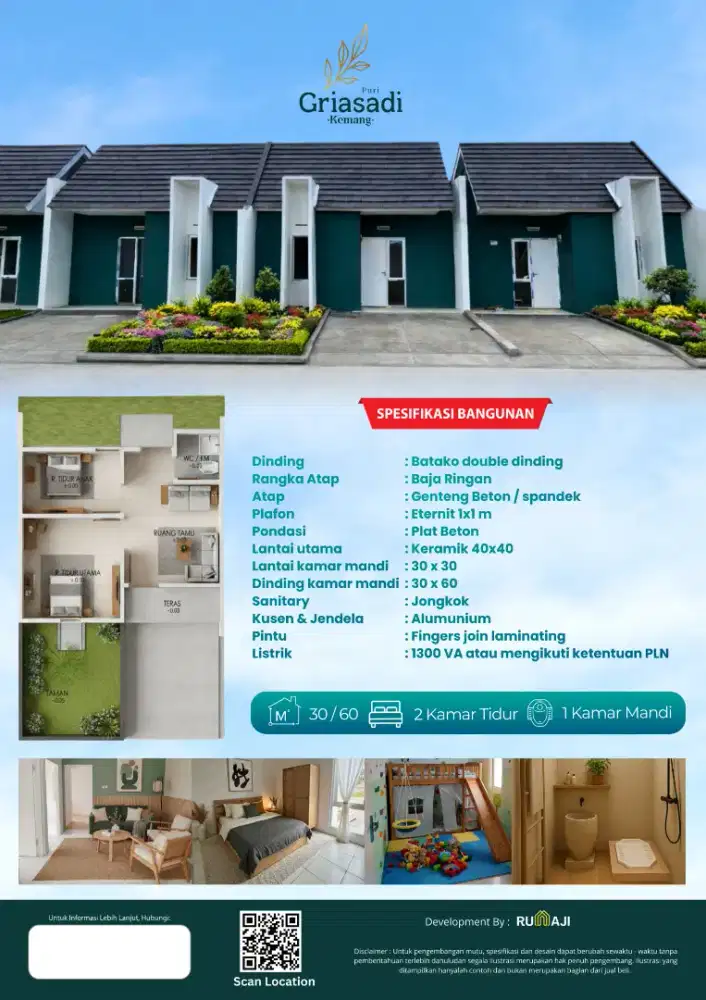 Jual Rumah Subsidi Kemang