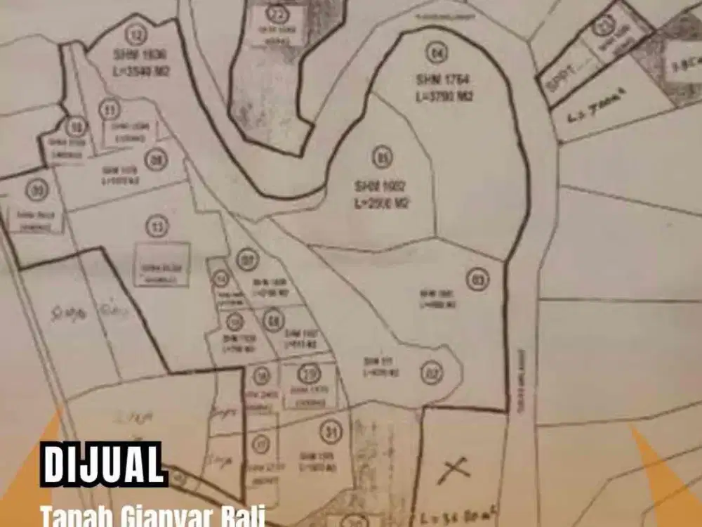 DIJUAL TANAH GIANYAR BALI