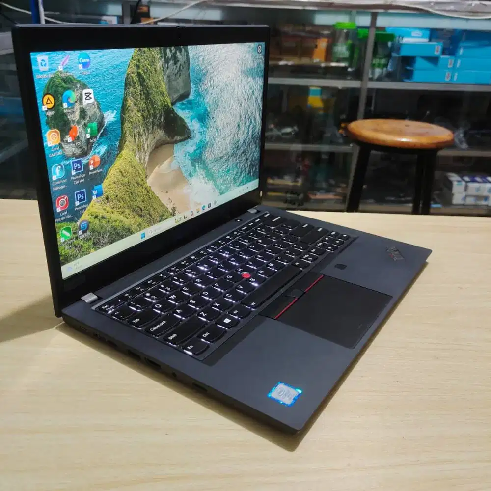 Lenovo Thinkpad T490s Touchscren Intel Core i7 8th 16/256 SSD Mulus