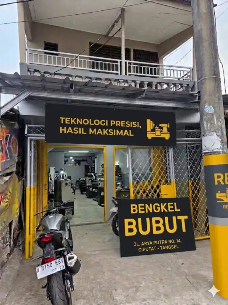 Dibutuhkan Karyawan Bengkel Bubut Sarua Ciputat 2 Orang