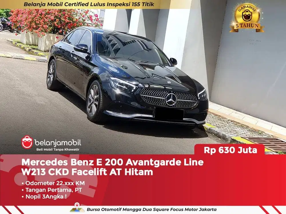 [ KM LOW ] Mercedes Benz Mercy E200 E 200 Avantgarde W213 2022/2023