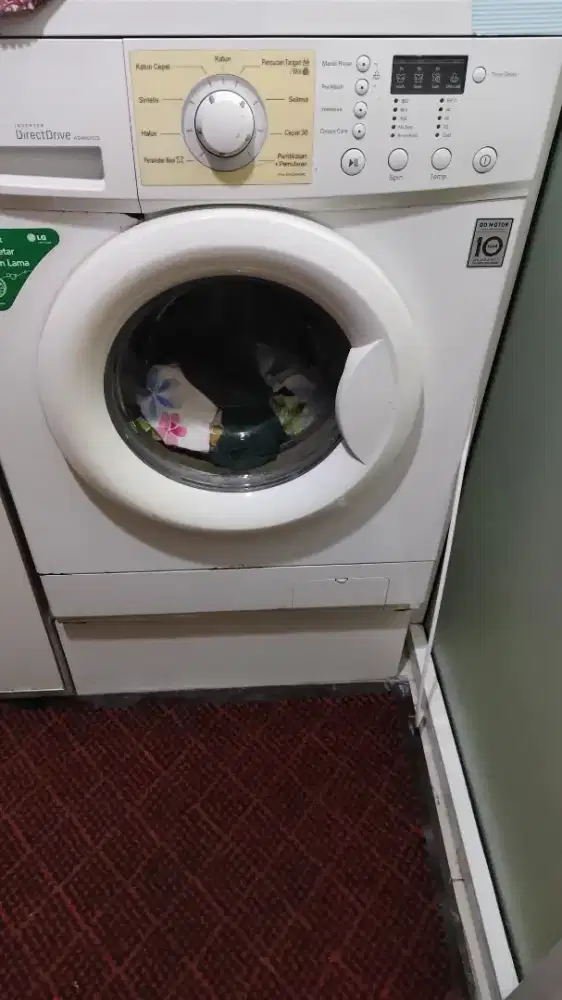 Mesin cuci lg inverter belas