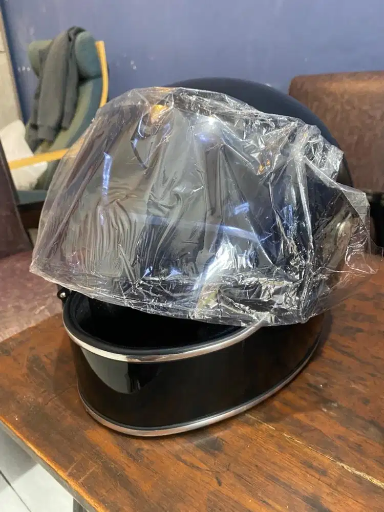 HELM FULL FACE GRINGO VINTAGE RETRO BARU MULUS!!